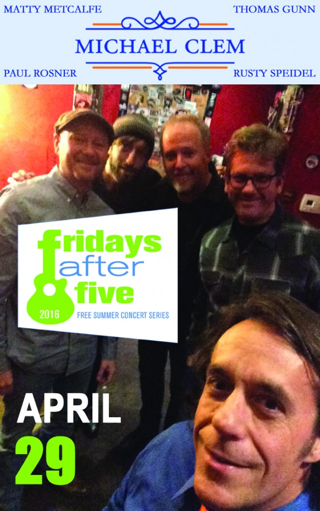 Michael Clem & Band at Fridays After Five | Michael Clem